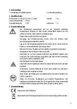 Предварительный просмотр 3 страницы EUFAB 16452 Operating Instructions Manual