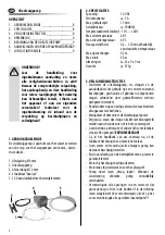 Предварительный просмотр 8 страницы EUFAB 21014 Operating Instructions Manual