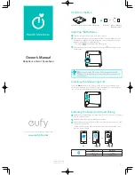 Preview for 1 page of EUFY BodySense Smart Scale Spot Owner'S Manual