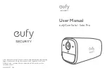 EUFY eufyCam Solo User Manual предпросмотр