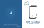 Предварительный просмотр 1 страницы EUFY HomeBase S380 Quick Start Manual