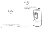 Предварительный просмотр 1 страницы EUFY PET D605 Quick Start Manual