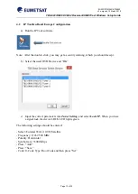 Предварительный просмотр 13 страницы Eumetsat TBS-6903 Windows Setup Manual