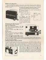 Предварительный просмотр 5 страницы Eumig 610 D LmUX Manual