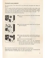 Предварительный просмотр 9 страницы Eumig 610 D LmUX Manual