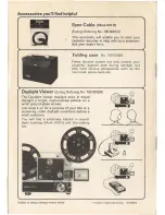 Предварительный просмотр 12 страницы Eumig 610 D LmUX Manual