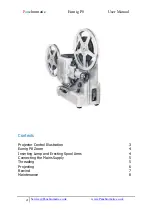 Предварительный просмотр 2 страницы Eumig Automatic P8 User Manual