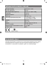 Preview for 58 page of Eumig YDE2-20D Operating Manual