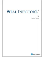 Preview for 1 page of EunSung Vital Injector 2 Operator'S Manual