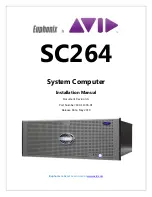 Предварительный просмотр 1 страницы Euphonix Avid SC264 Installation Manual