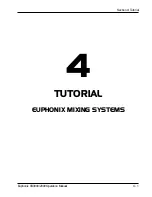 Preview for 71 page of Euphonix MixView CS2000 Operation Manual