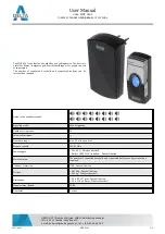 Preview for 2 page of EURA WDP-05A3 User Manual