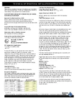 Preview for 2 page of Euramco Safety UB20 Series Technical Information Installation Instructions