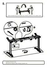 Предварительный просмотр 9 страницы Eureka Ergonomic ERK-EDK-GD Assembly Manual