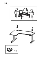 Preview for 22 page of Eureka Ergonomic ERK-EDK-L Assembly And Use Manual