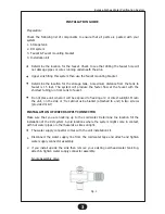 Предварительный просмотр 5 страницы Eureka Forbes Aqua Guard RO User Manual