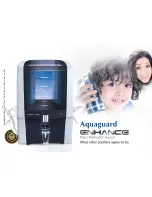 Eureka Forbes Aquaguard Enhance User Manual предпросмотр