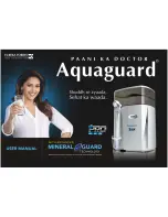 Eureka Forbes Aquaguard Pro RO User Manual предпросмотр