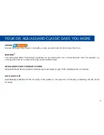 Preview for 5 page of Eureka Forbes dr. aquaguard classic uv+ User Manual