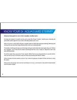 Preview for 6 page of Eureka Forbes Dr. Aquaguard Eterniti User Manual