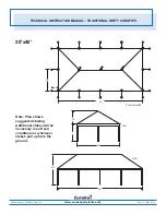 Предварительный просмотр 10 страницы Eureka! Tents 10'x10' Technical Instruction Manual