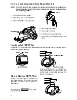 Предварительный просмотр 8 страницы Eureka 3685 Series Owner'S Manual