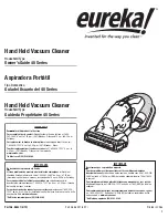 Eureka 40 Series Household Type Owner'S Manual preview