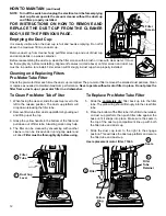 Предварительный просмотр 12 страницы Eureka 4880 Series Owner'S Manual