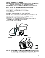 Предварительный просмотр 7 страницы Eureka 63 Owner'S Manual