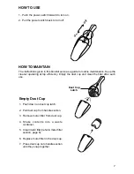 Предварительный просмотр 7 страницы Eureka 79A Owner'S Manual