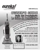 Предварительный просмотр 1 страницы Eureka 8860 Series Owner'S Manual