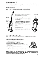 Предварительный просмотр 7 страницы Eureka 92A Owner'S Manual