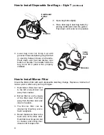 Preview for 8 page of Eureka 960 series Owner'S Manual