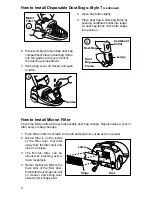 Предварительный просмотр 8 страницы Eureka 970-975 Series Owner'S Manual