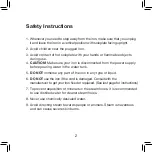 Предварительный просмотр 4 страницы Eureka Blaze Original Instruction Manual