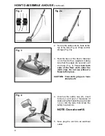 Предварительный просмотр 8 страницы Eureka Deluxe Enviro Steamer 310 Series Owner'S Manual