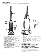 Preview for 4 page of Eureka Easyclean 2-in-1 Owner'S Manual