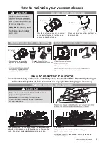 Предварительный просмотр 9 страницы Eureka NEC180 Series Owner'S Manual