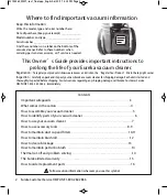 Предварительный просмотр 2 страницы Eureka NEU560 series Owner'S Manual