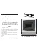 Eureka Opal SRS4 Operation & Installation Instructions preview