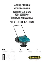 Eureka PICOBELLO 101-151 ECOVAC Instruction Manual предпросмотр