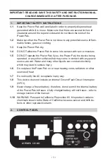 Предварительный просмотр 3 страницы Eureka Power Pak JO-1800 Owner'S Manual