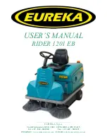 Eureka RIDER 1201 EB User Manual предпросмотр