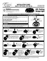 Preview for 1 page of Euri ECR-55W103s Installation Manual