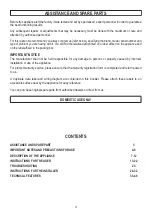 Preview for 3 page of Euro Appliances EFS900DTSX Use And Care Manual