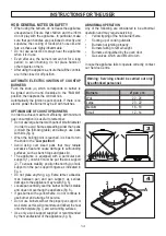 Предварительный просмотр 13 страницы Euro Appliances EFS900EETSX Use And Care Manual