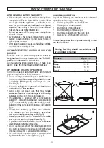 Предварительный просмотр 13 страницы Euro Appliances EFS90GFSX Use And Care Manual