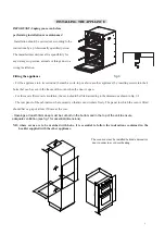 Предварительный просмотр 5 страницы Euro Appliances EO8060DX Usage And Care Manual