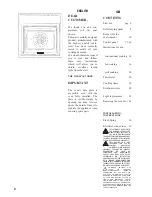 Preview for 2 page of Euro Appliances ESM60SOTSX Use And Care Manual