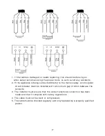 Preview for 18 page of Euro Appliances EV600CB Use And Care Manual